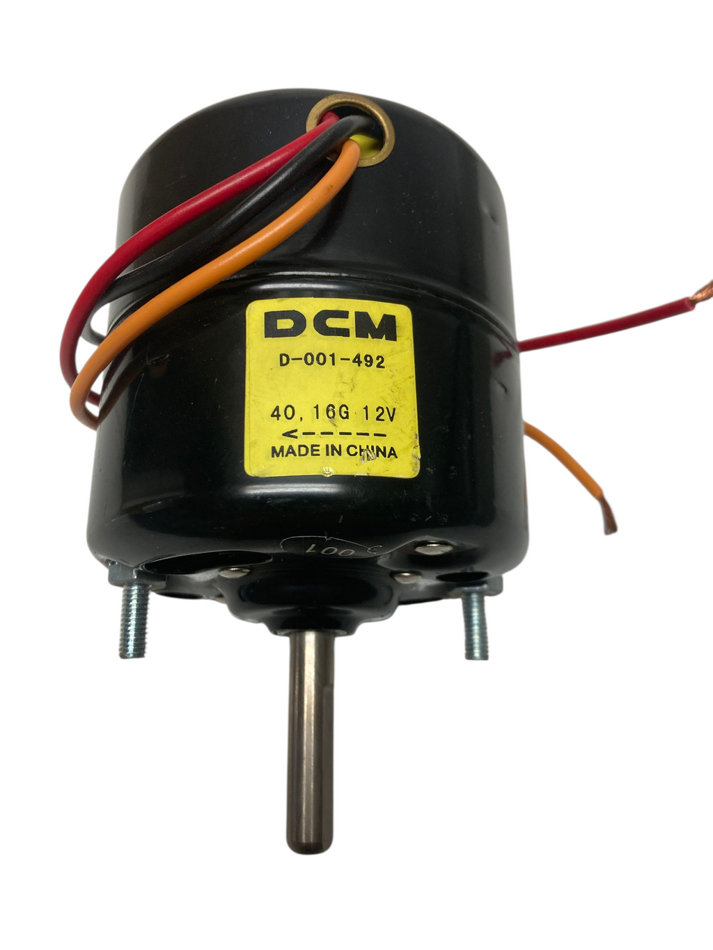 D-001-492 Counter Clockwise Heater motor 3 wire (5/16" Shaft) Blower Motor