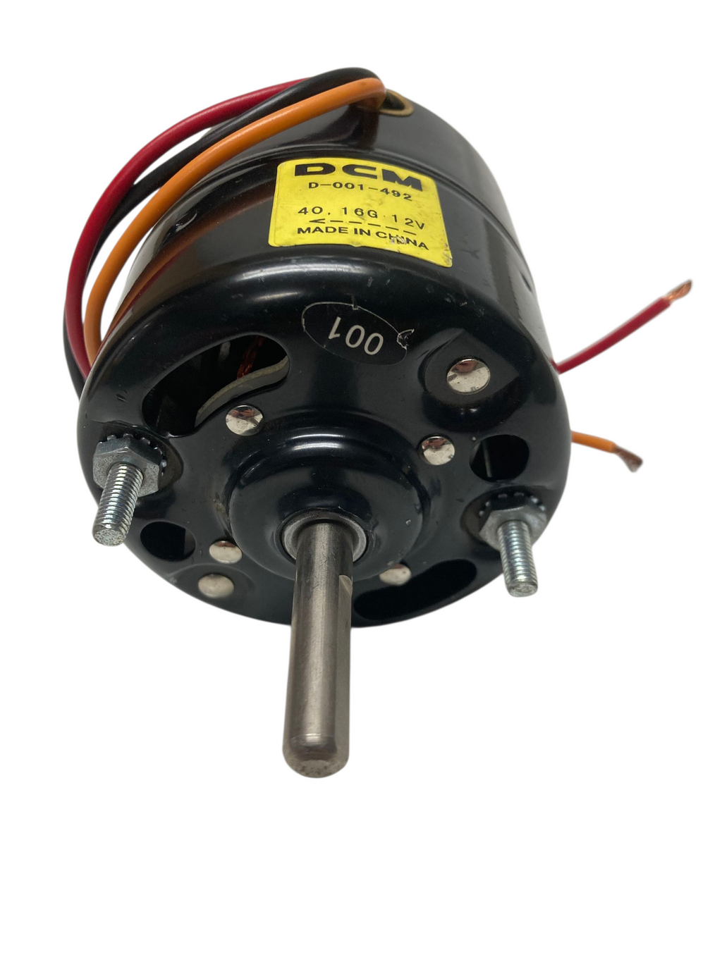 D-001-492 Counter Clockwise Heater motor 3 wire (5/16" Shaft) Blower Motor