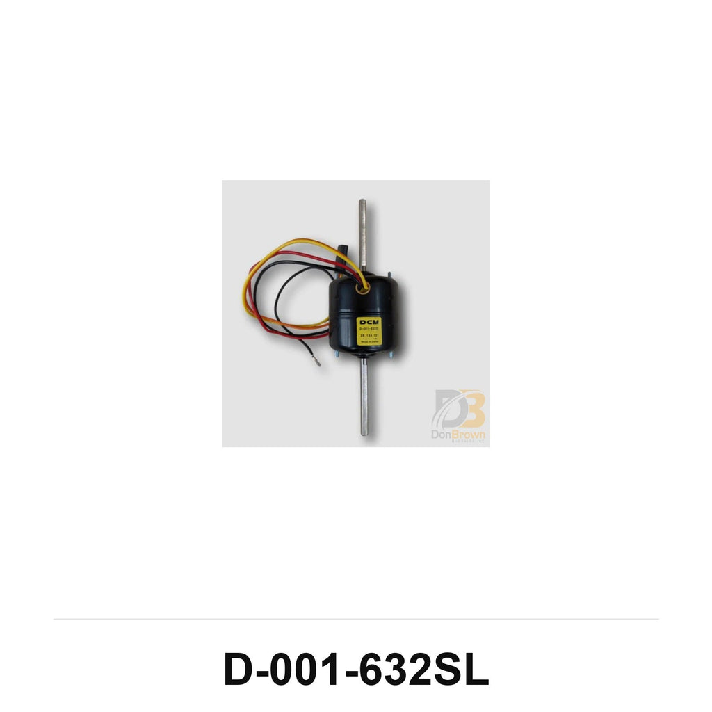Starcraft D-001-632SL Dual shaft heater blower motor