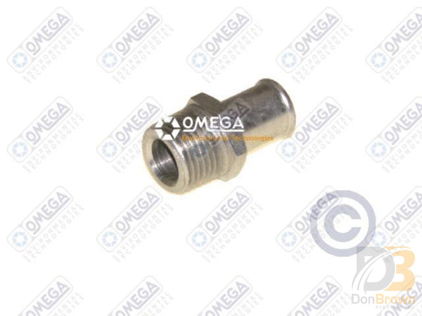 Omega Fitting Heater 1/2 Mp X 5/8 Hose 35-H1902