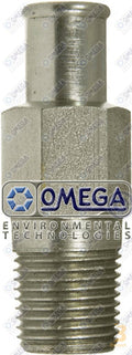 Omega Fitting Heater 5/8in Hose X 1/2in Long Mpn 35-H1914
