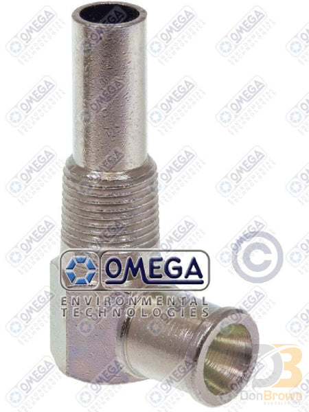 Omega Fitting Heater 90 deg 3/8 Mpt X 5/8 Hose 35-H1936