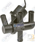 Omega Heater Valve 5/8in 4 Port Bypass Plastic 31-60018