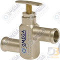 Omega Heater Valve 5/8in Manual Type Universal 31-60005
